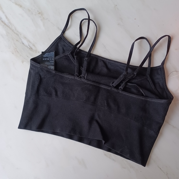 L Nursing Tank Bra H&M Black - Picture 2 of 7